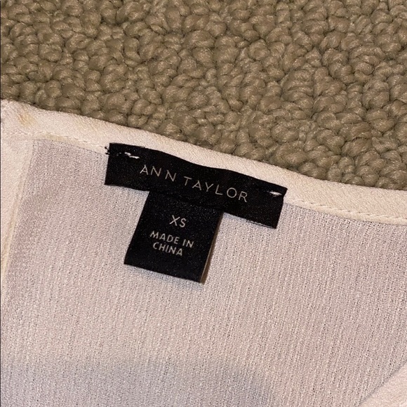 Ann Taylor white blouse - Picture 3 of 5
